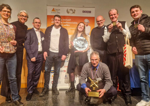 1er Prix pour notre équipe restauration au Concours Cap’Handicook !