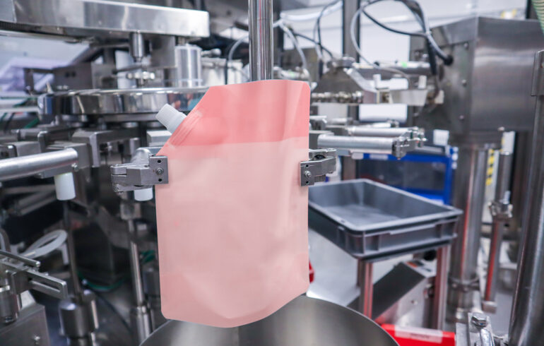 Remplissage d'une recharge souple