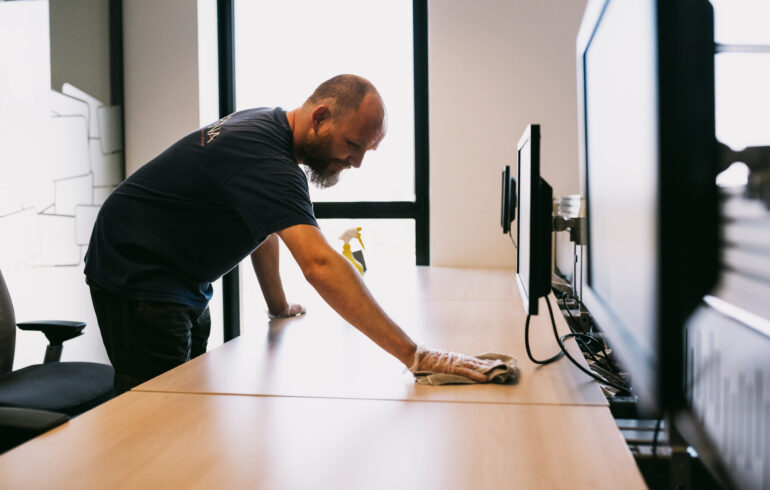 Prestation de nettoyage de bureaux Saprena